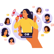 Social media handles integration