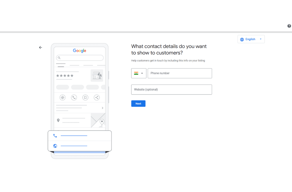Step 6: Add Your Contact Information